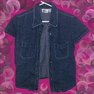 Button Up Denim Shirt